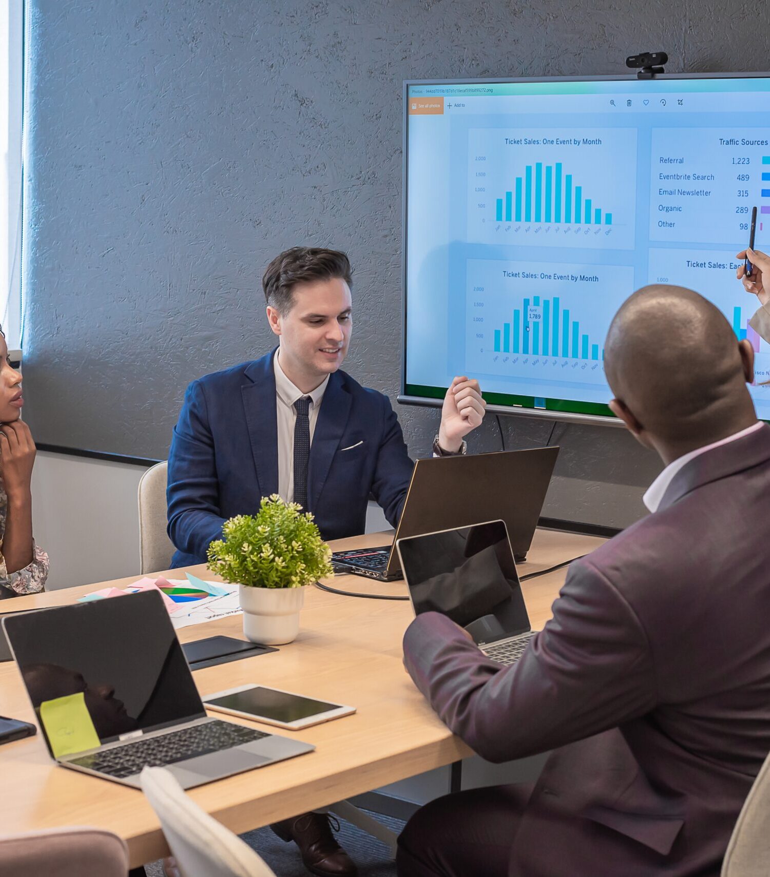 business team meeting with colleague diversity in office.